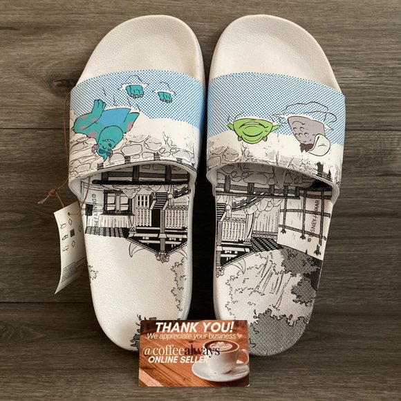 Adidas Adilette Lite Slides Monsters Inc Men's NWB - Picture 6 of 11